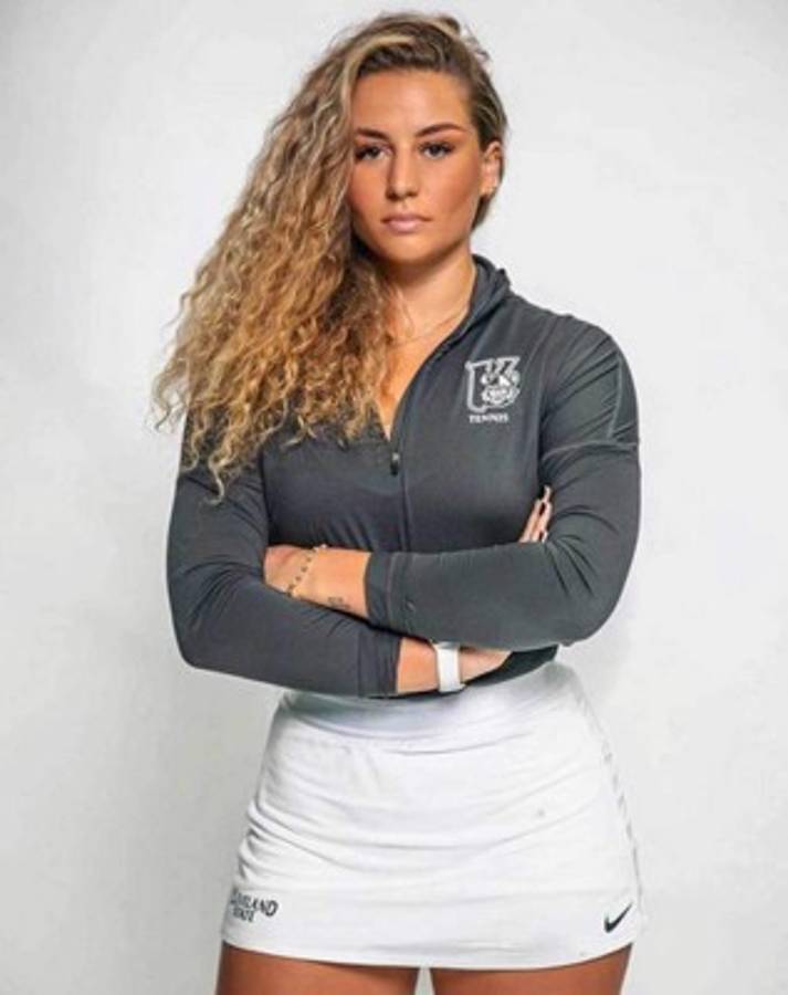 ¿De dónde salió? Klara Mrcela, la infartante tenista de la que todos hablan en Estados Unidos