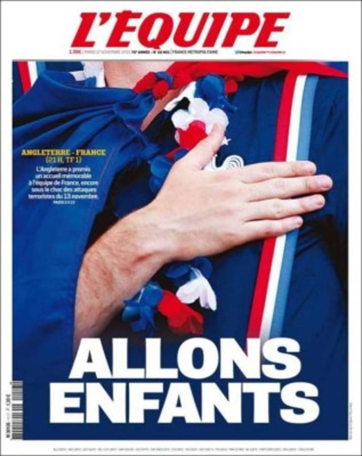 Las mejores portadas de este martes futbolero 17 de noviembre de 2015