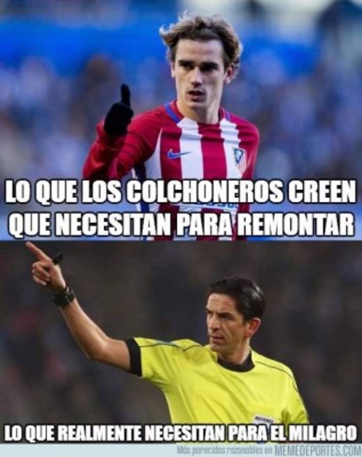 Divertidos memes en el partidazo entre Atlético y Real Madrid