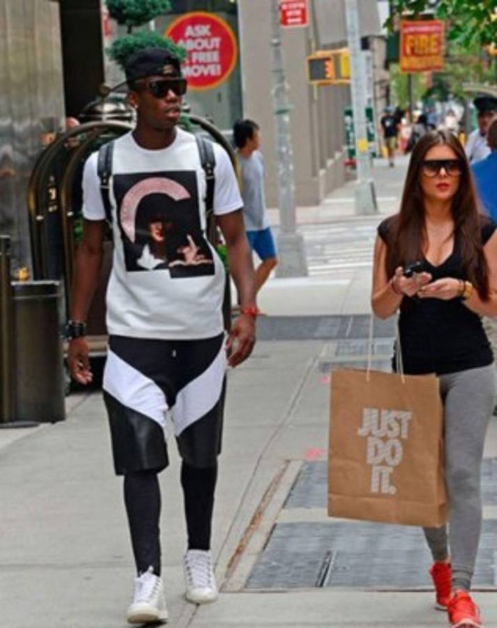 La desconocida novia del jugador francés Paul Pogba