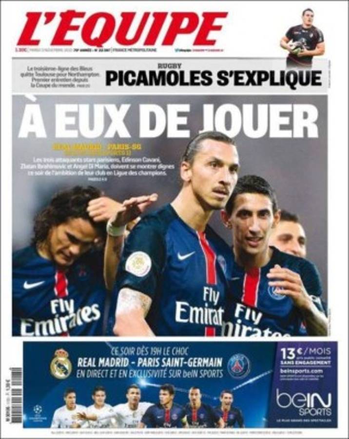 Las portadas más importantes del mundo del deporte de este martes