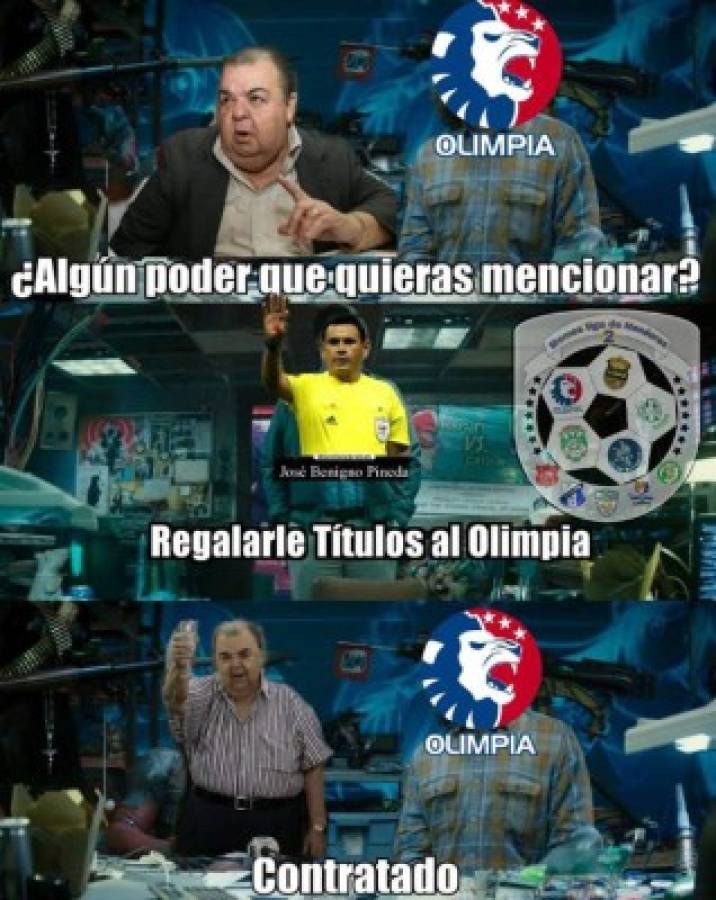 Crueles memes: Calientan la semifinal de vuelta entre Olimpia y Real España en redes
