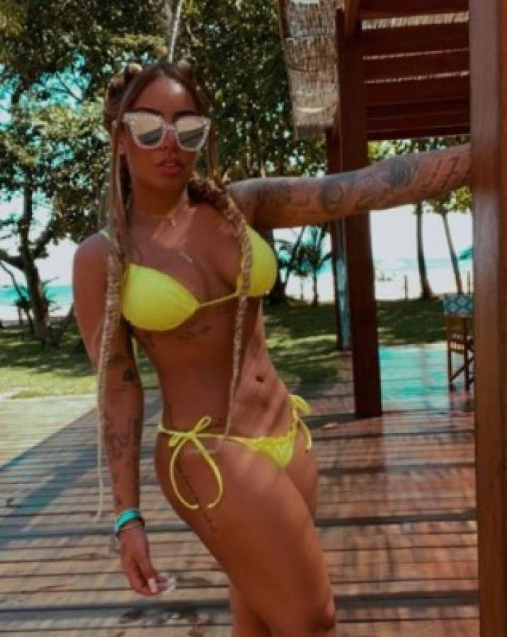 Las explosivas vacaciones de Rafaella, la hermana de Neymar, en un resort de lujo en las playas de Brasil