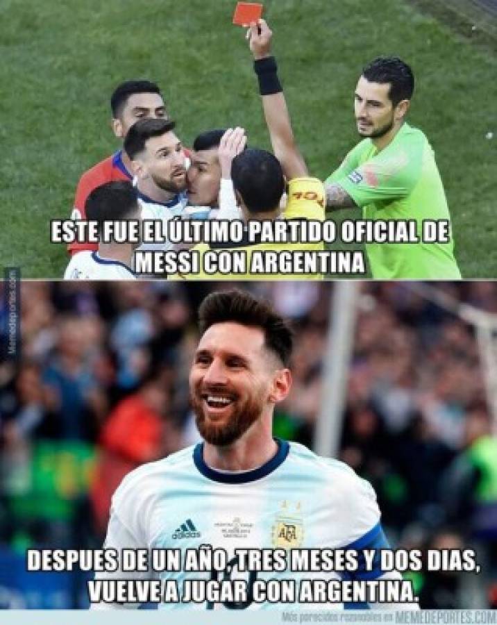 Los crueles memes del inicio de la eliminatoria sudamericana: No perdonan a Messi ni a Uruguay