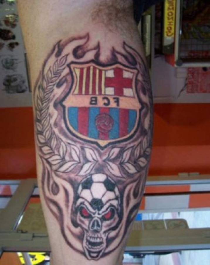 Imperdibles: Los mejores tatuajes de escudos de fútbol