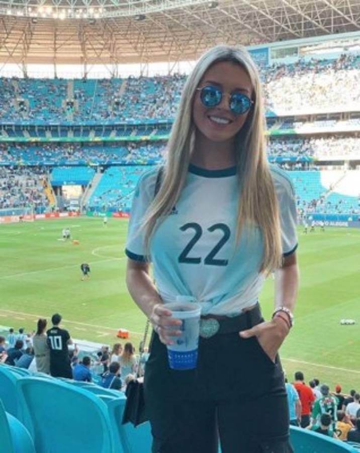 Copa América: La explosiva novia de Lautaro Martínez que enamoró ante Venezuela