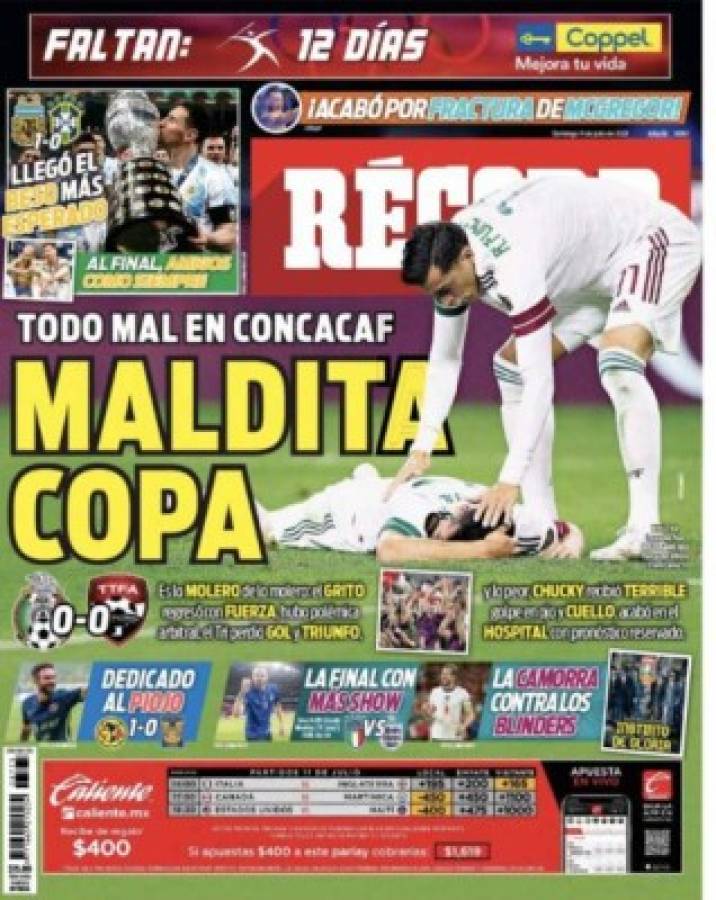 Controversia en México tras lesión del 'Chuky' y empate ante Trinidad y Tobago: 'Maldita Copa'