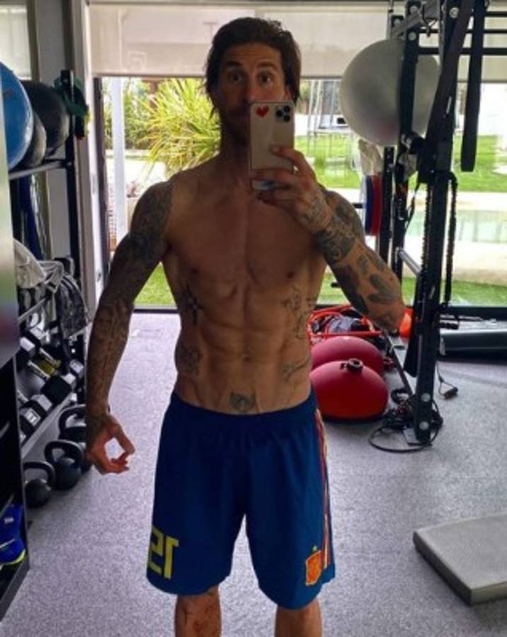 Impacta con su última foto: La increíble transformación física de Sergio Ramos a sus 34 años