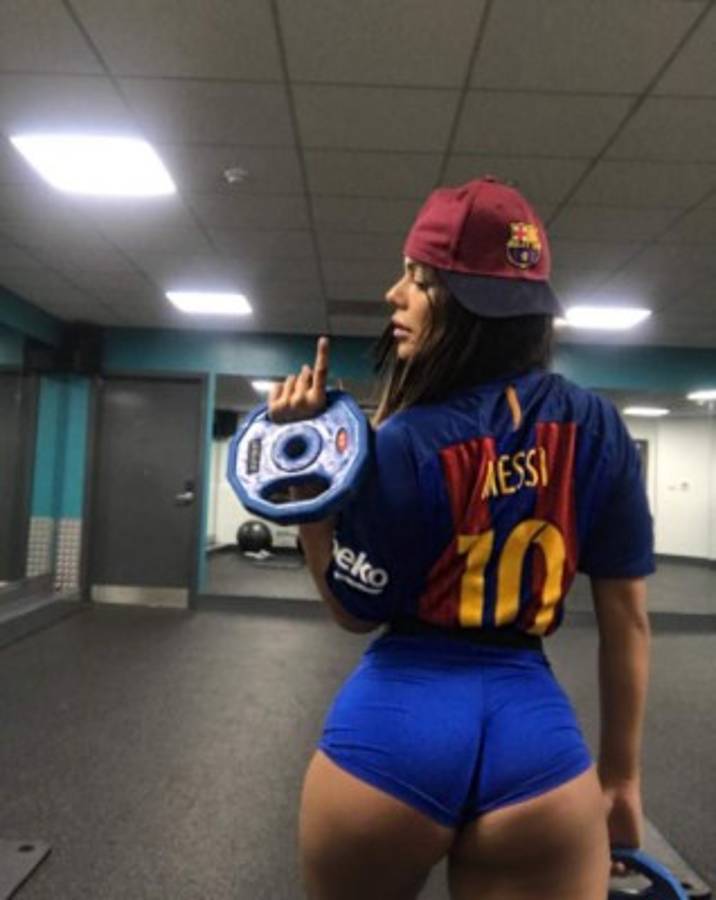 FOTOS: ¡Infartante bienvenida de la Miss BumBum a Messi en el Mundial de Rusia!