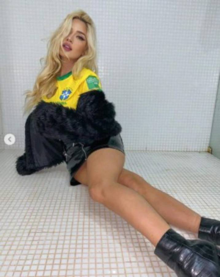 ¡Qué muñeca! Así es la preciosa modelo y ex de Neymar que conquistó a figura del Real Madrid