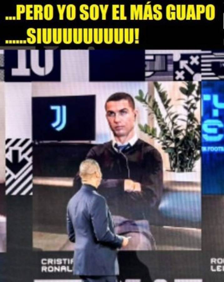 Cristiano Ronaldo y Messi son destrozados con memes tras los premios The Best