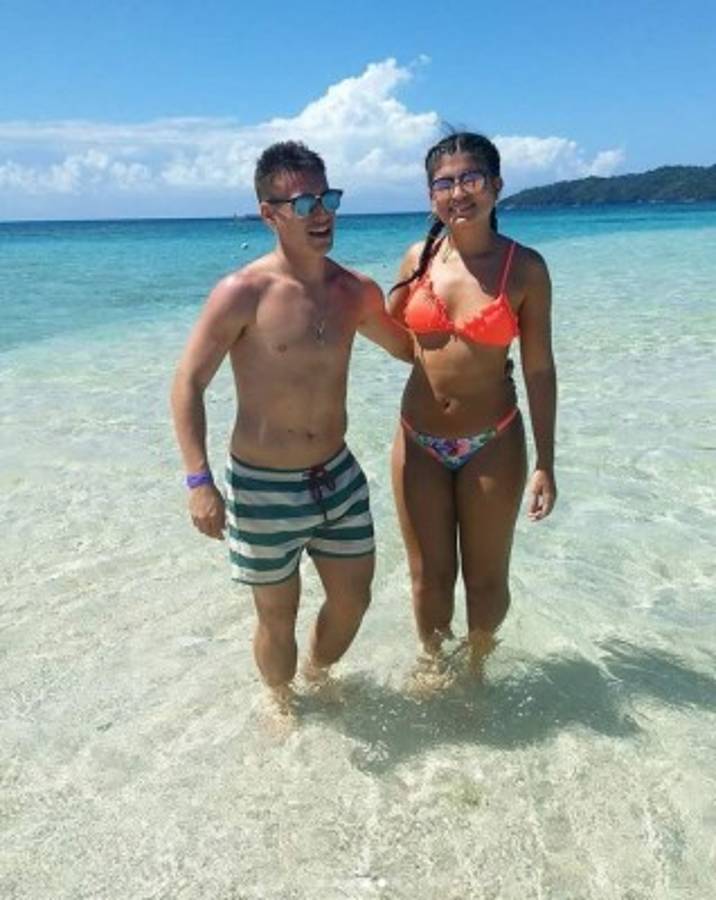 ¡Infartantes! Roci y Ana Emilia, las hermosas parejas de los argentinos del Motagua