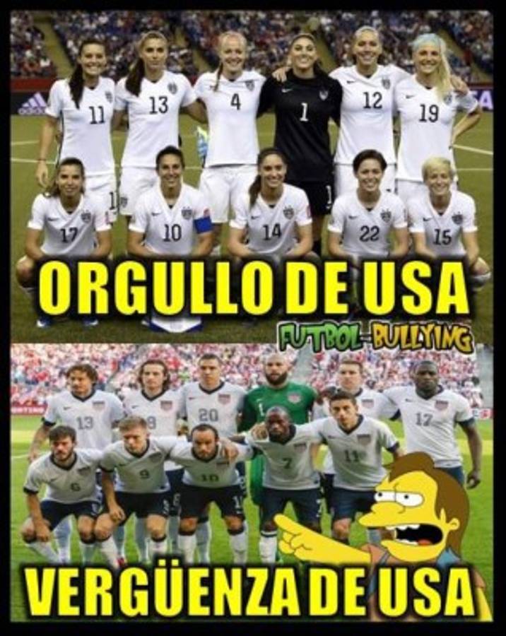 Los mejores Memes de la eliminación de Estados Unidos ante Jamaica