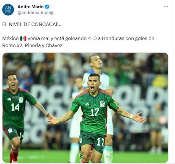 “Honduras no es parámetro”, “son una lágrima” y “no hay progreso”: La reacción de la prensa de México tras la paliza en Copa Oro