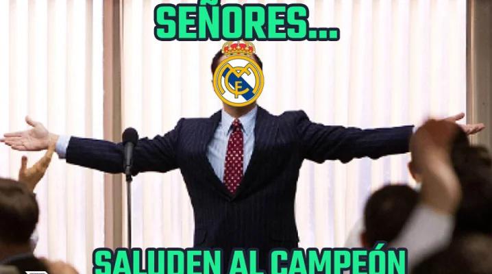 Real Madrid quedó campeón y los memes destrozan al Barcelona por el nadaplete en la temporada