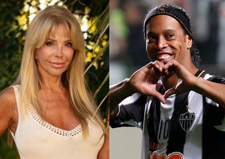 ¿Nueva novia? Así es la modelo de 72 años que fue vinculada con Ronaldinho y revela cómo lo conoció