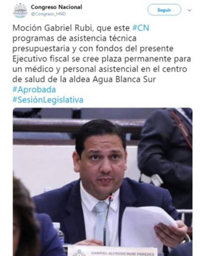 Buenas, malas e insólitas: Las mociones en el Congreso Nacional de Honduras