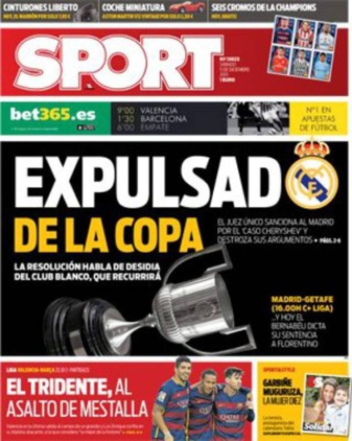 Las portadas con las noticias más importantes este viernes