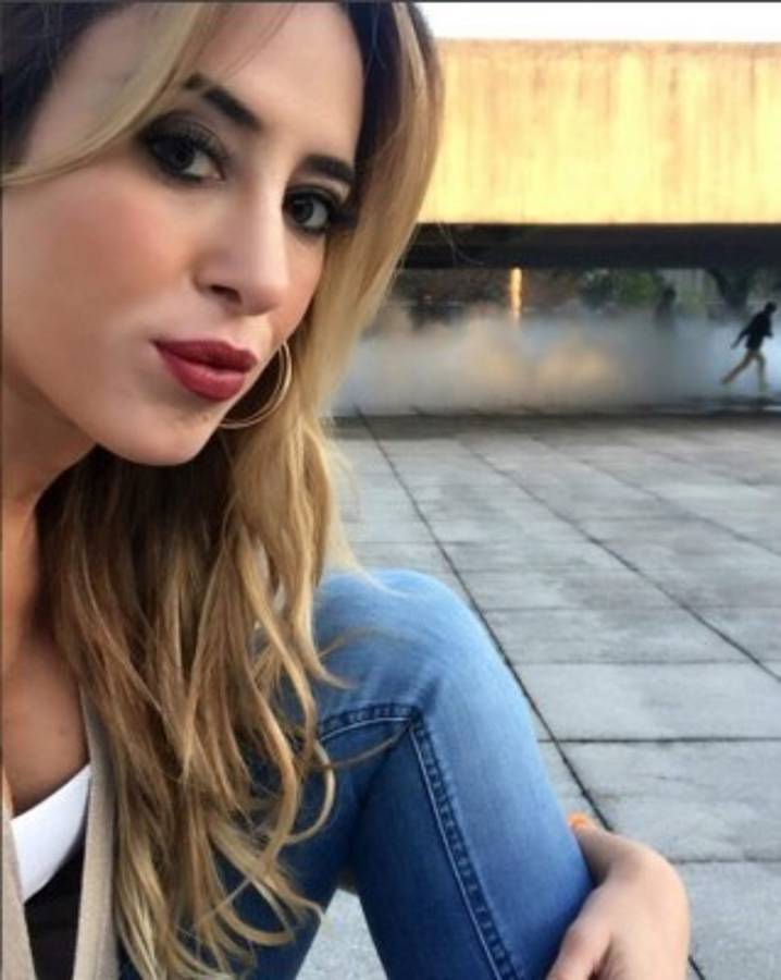 Bárbara Blanco, la hermosura que piden para la presidencia del Rácing