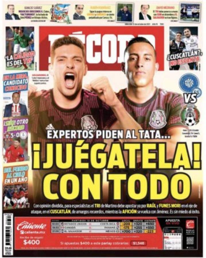 ¡Se calientan! La fulminante y polémica portada de periódico salvadoreño contra México y en Panamá hablan de huevos