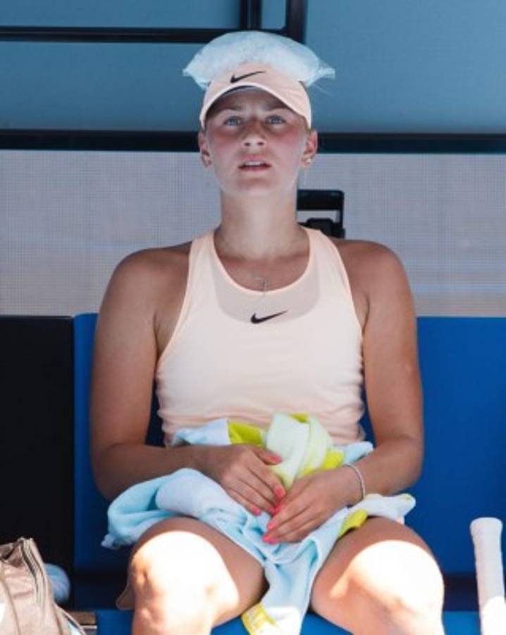 El Abierto de Australia se derrite a causa de las altísimas temperaturas en Melbourne