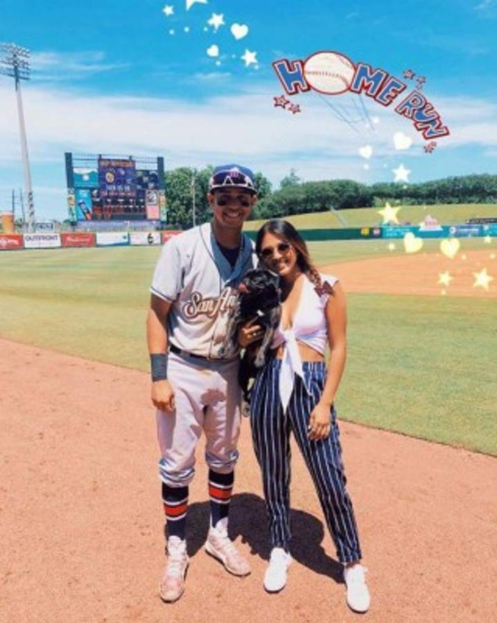 Ella es Nancy Herrera, la hermosa inspiración del hondureño Mauricio Dubón