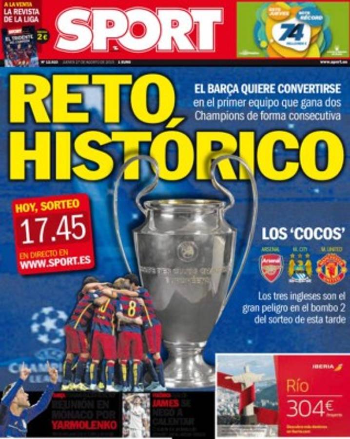 Las mejores portadas del mundo de este jueves