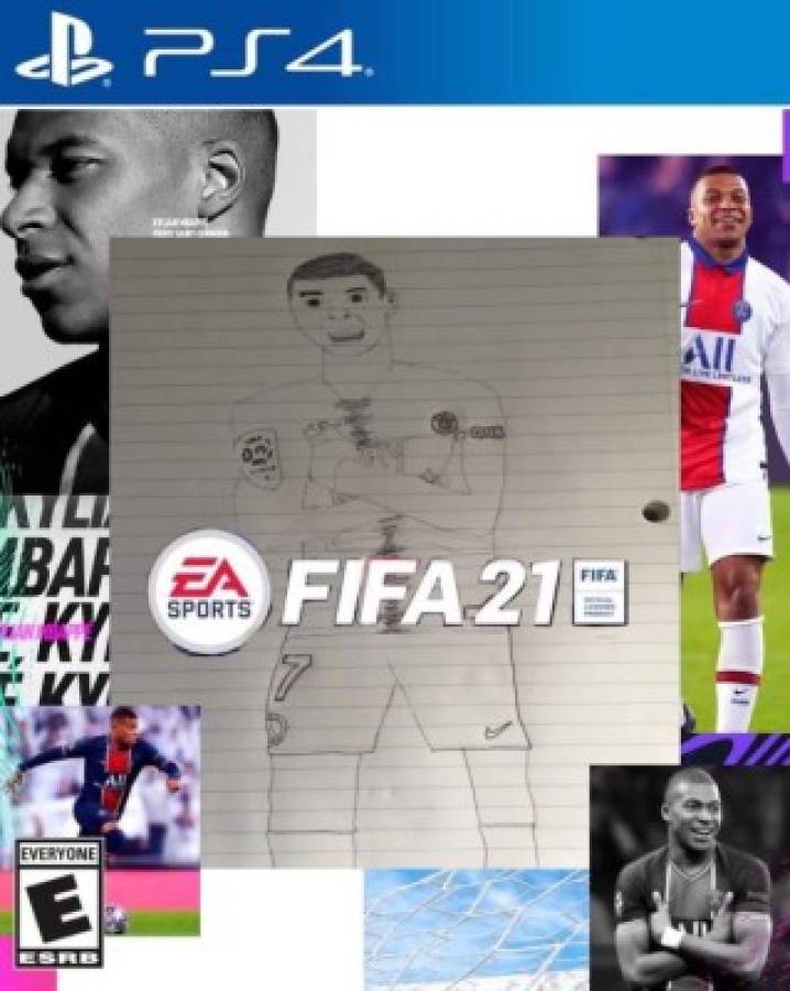 Los crueles memes de la 'desastrosa' portada de FIFA 21 con Mbappé de protagonista