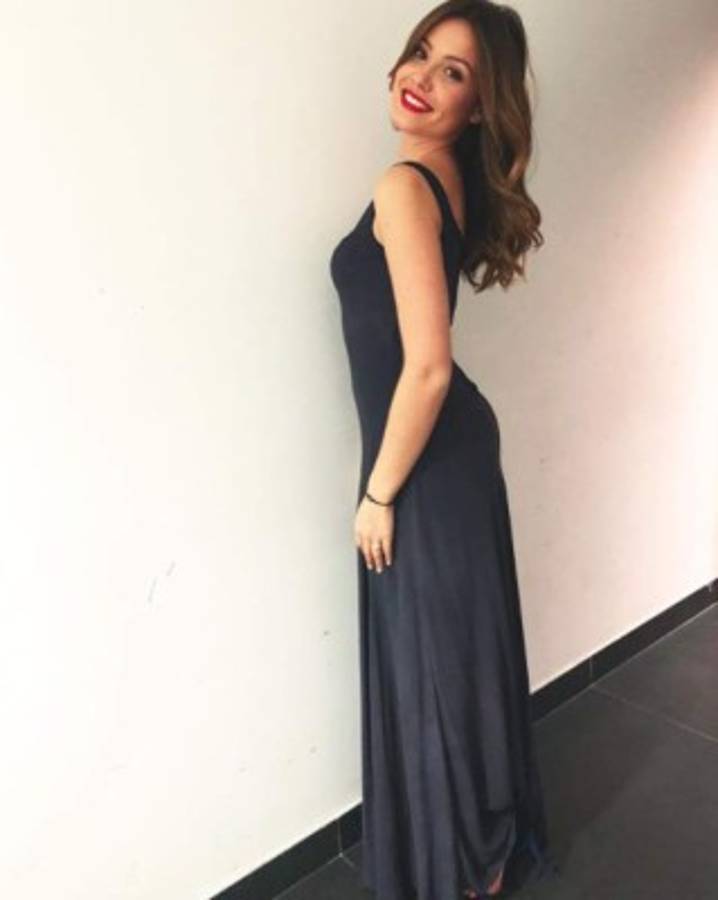 ¡Hermosa! Alice Arlanch la hermosa madrina del Giro y aficionada al Milán