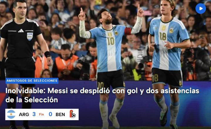 Periodista ataca a Messi y esto dice la prensa: Gracias por todo D10S