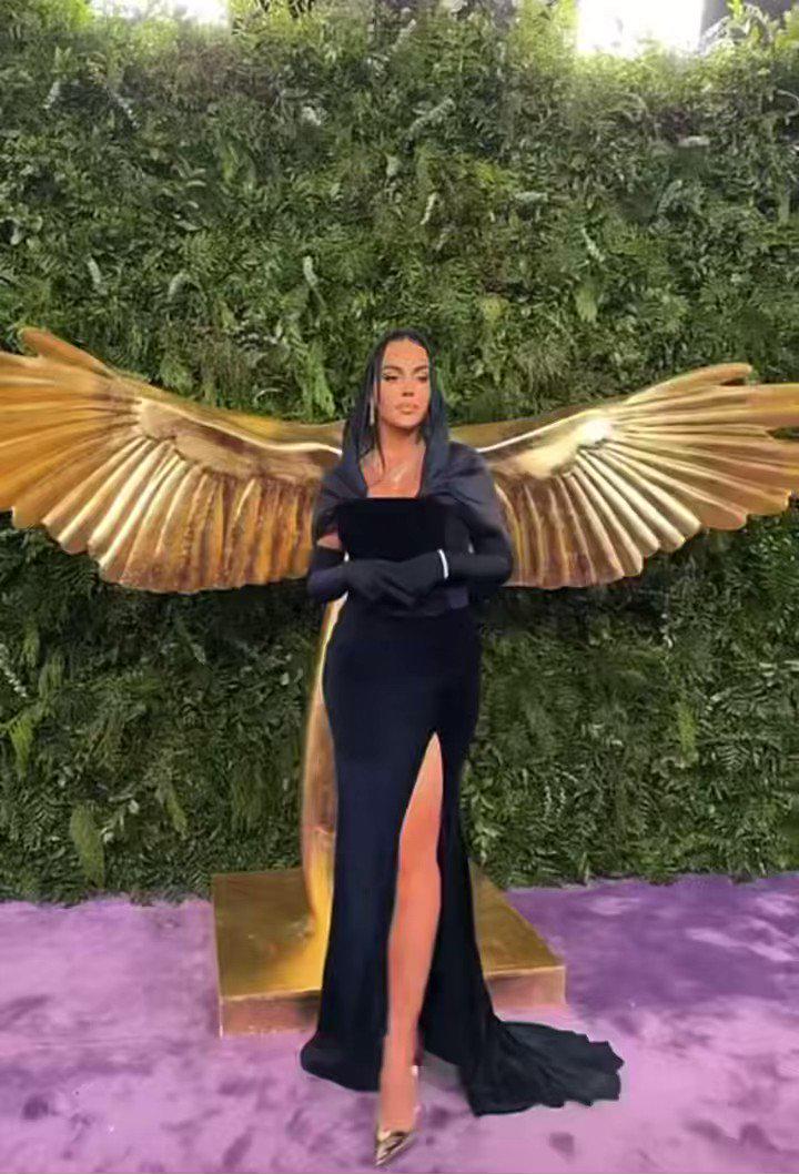 ¡Qué belleza! Georgina Rodríguez eclipsa en la alfombra roja de Arabia Saudita y el impactante precio de su collar de diamantes