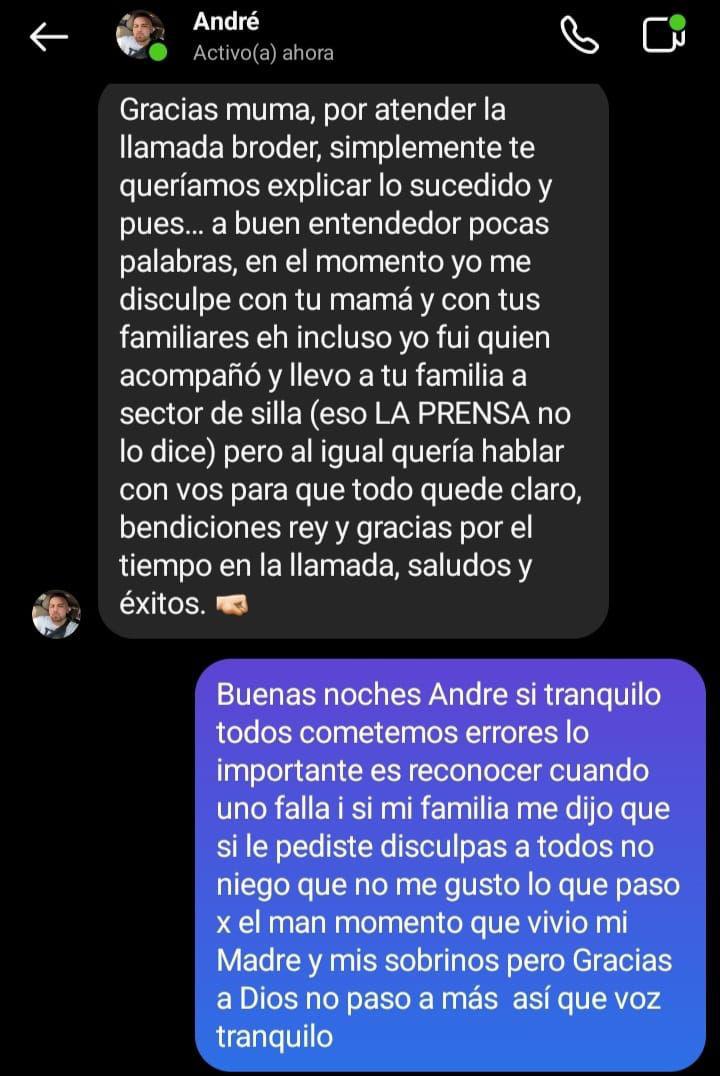 Aficionado de Marathón le pide disculpas al ‘Muma’ Fernández tras el incidente con su familia en el Yankel Rosenthal