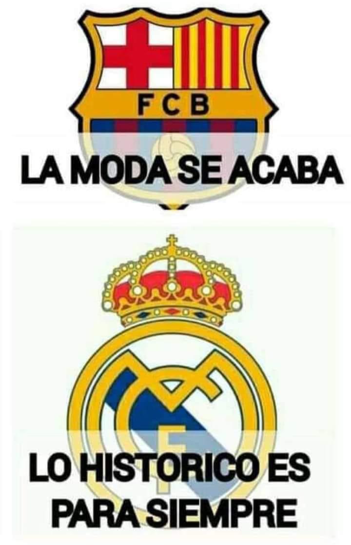 Real Madrid quedó campeón y los memes destrozan al Barcelona por el nadaplete en la temporada