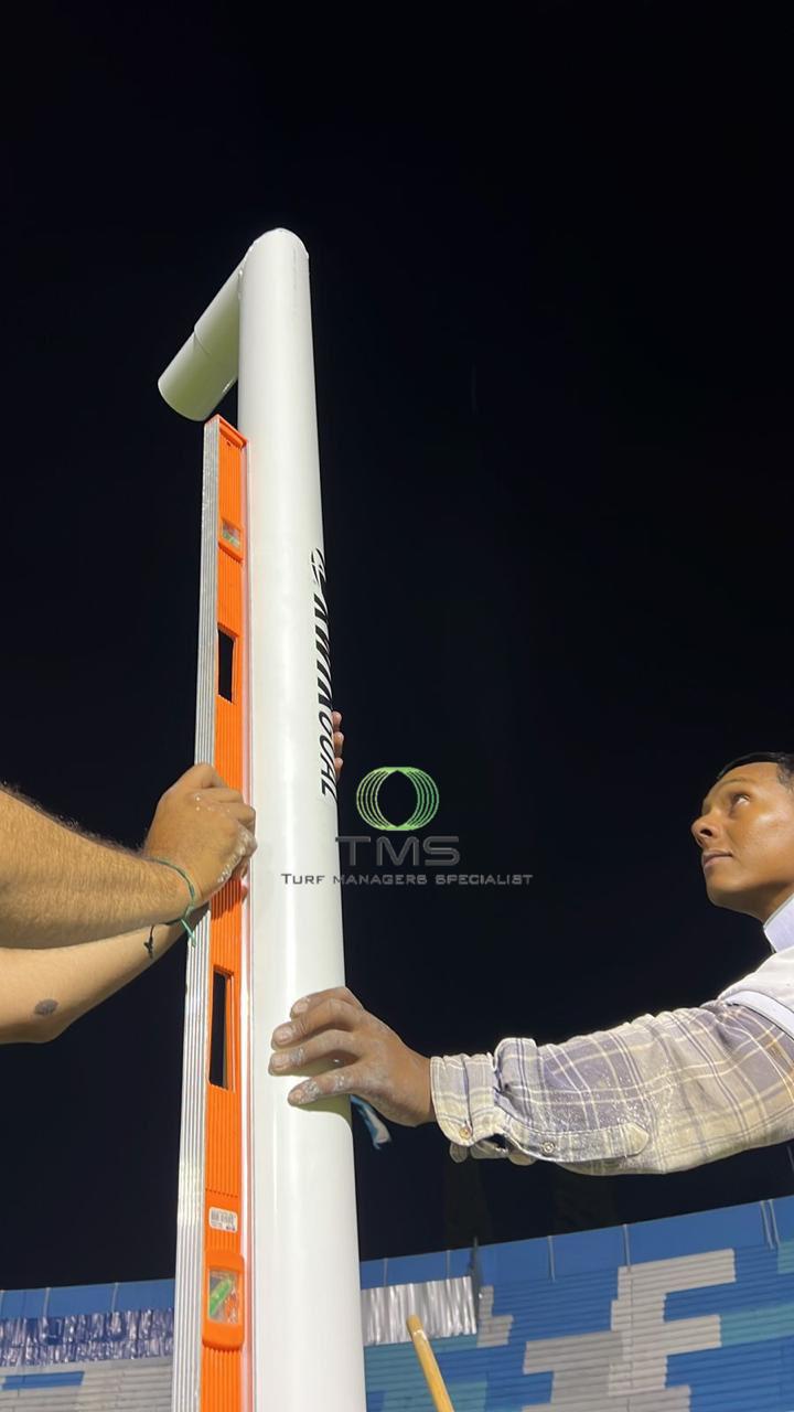 Pulen los últimos detalles del estadio Nacional Chelato Uclés para la final del torneo Clausura Olimpia-Olancho