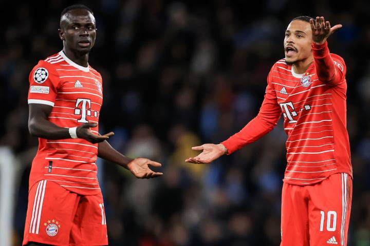 Mané le dio un puñetazo a Sané tras el partido contra el Manchester City en Champions.