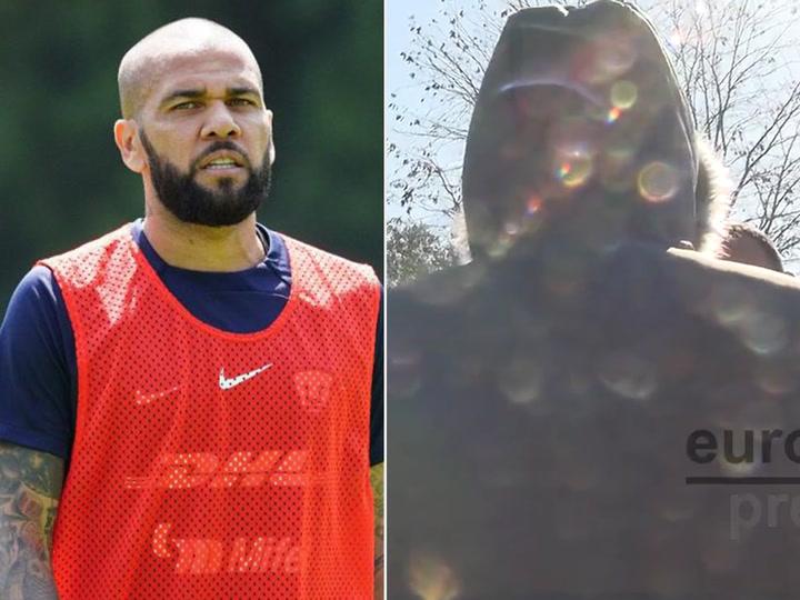 ¿Se divorciaron? Así fue la visita de Joana Sanz a Dani Alves por 50 minutos y su confesión luego de abandonar la cárcel