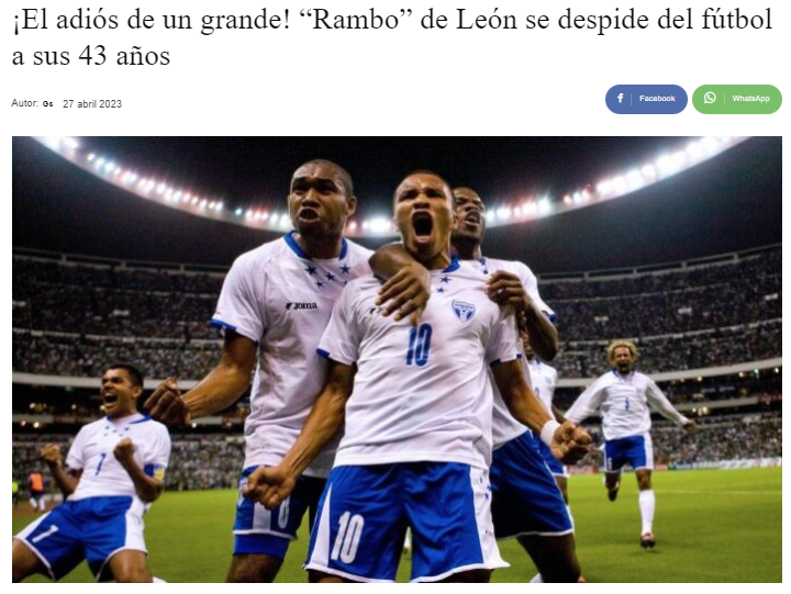 ¡Se retiró Rambo de León! Así reaccionan medios, periodistas y el emotivo mensaje de Kervin Arriaga: “Hoy pierde el fútbol”