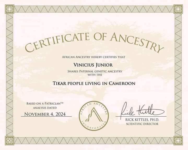 Vinicius descubre que tiene sangre africana en plenas eliminatorias: el brasileño pudo jugar con otra selección