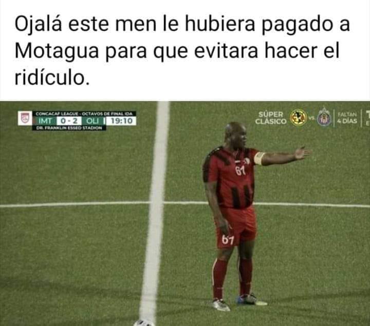 Anangonó continua siendo el némesis: Los nuevos memes contra Motagua tras la debacle y el rival que le tóco en Concachampions