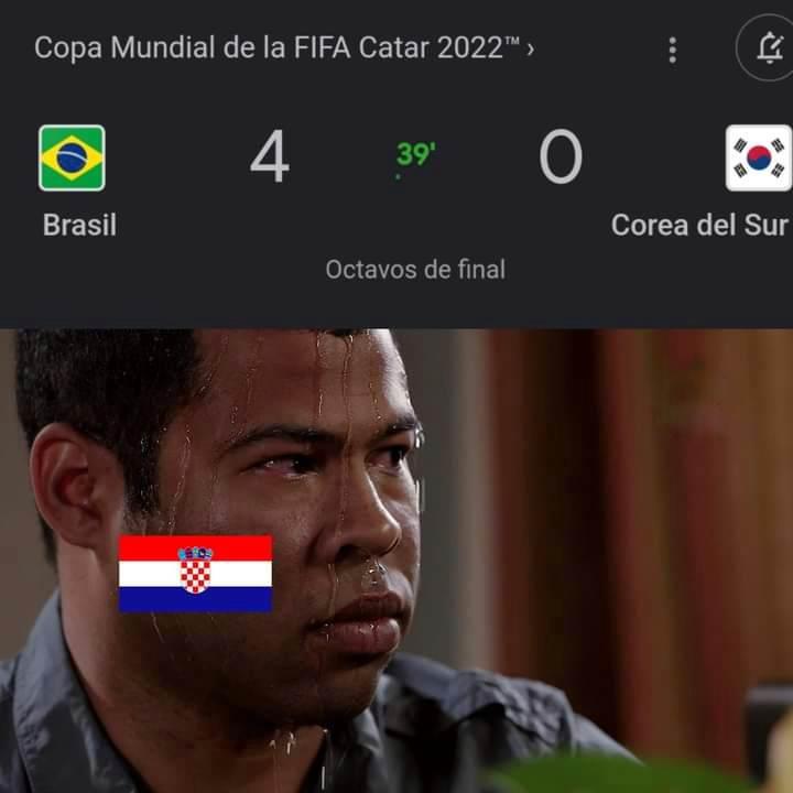 ¿Tiembla Argentina? Los jocosos memes que dejó la goleada de Brasil a Corea del Sur en el Mundial