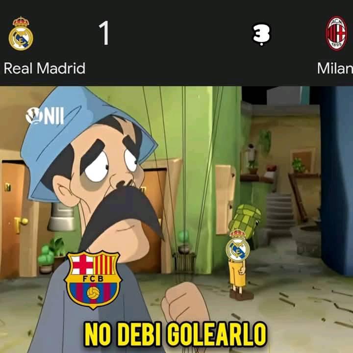 Los memes trituran al Real Madrid tras perder ante Milan: ¡Vinicius y Mbappé, las víctimas!