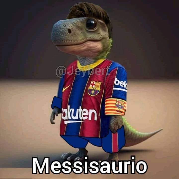¿Por qué los memes de los dinosaurios son tendencia? Estos son los virales en el fútbol ¿Viste el de Messi?
