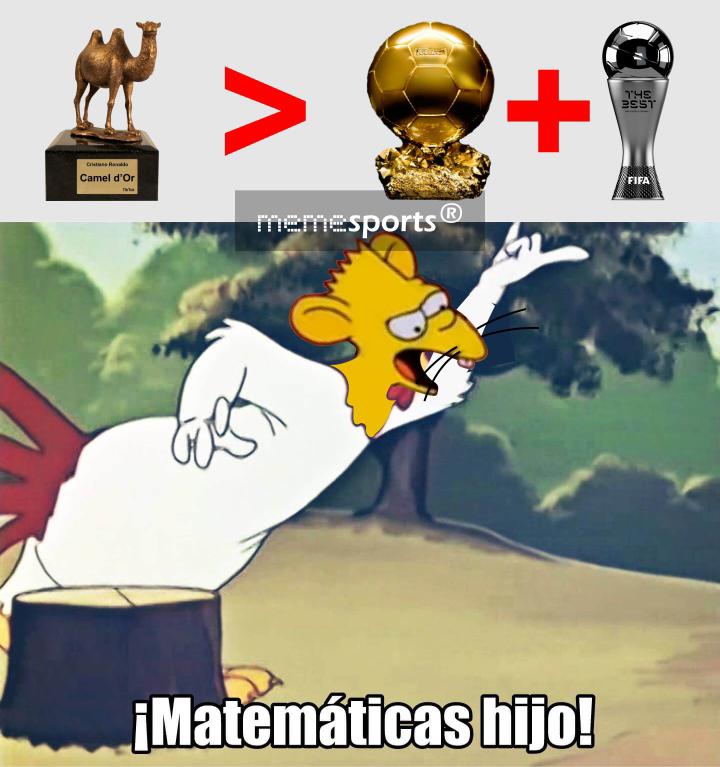 Messi gana un nuevo The Best y los memes hacen pedazos a los de Real Madrid y Cristiano Ronaldo