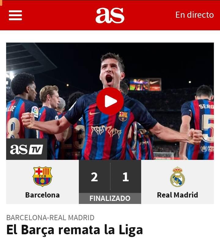 “El ‘presidente’ Kessie sentencia la Liga”: Prensa internacional destaca al Barcelona tras la victoria en el clásico español ante Real Madrid