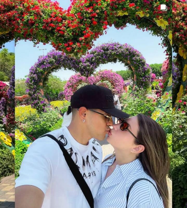 ¡De lujo! Así son las vacaciones del hondureño Luis Palma y su bella esposa tras coronarse campeón en Grecia