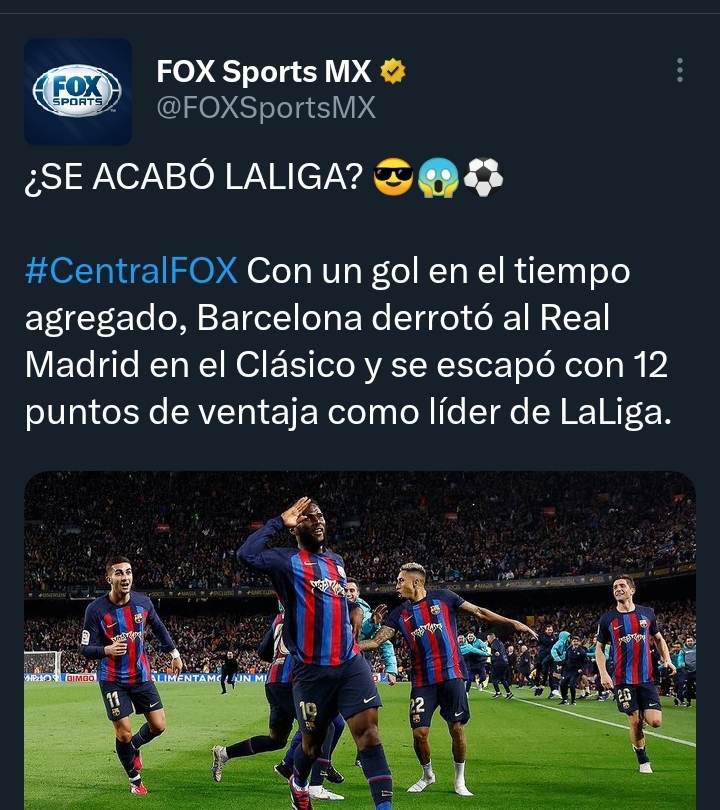 “El ‘presidente’ Kessie sentencia la Liga”: Prensa internacional destaca al Barcelona tras la victoria en el clásico español ante Real Madrid