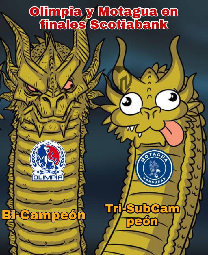 Los memes del título de Olimpia en la Liga Concacaf donde hacen pedazos al Motagua
