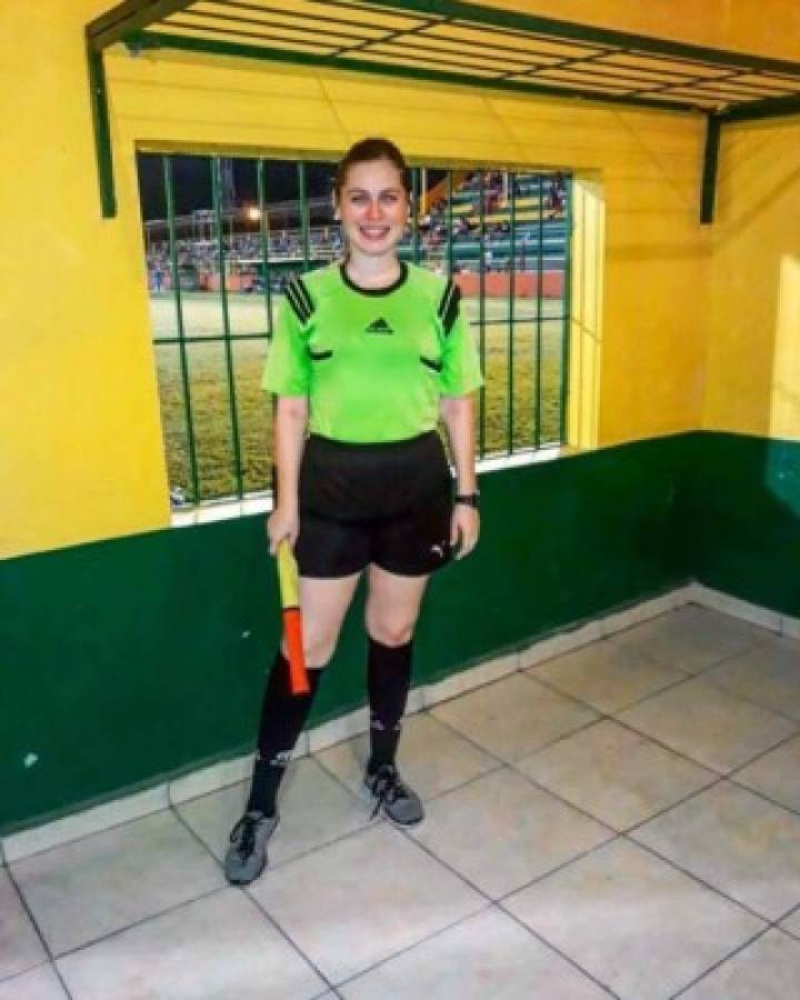 Nicolle Mejia, la bella árbitro hondureña que busca llegar a Liga Nacional