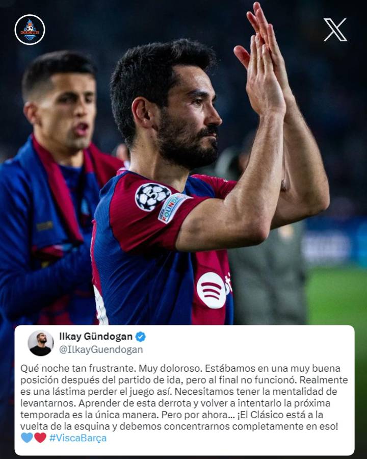 Gündogan divide al vestuario y señala a los cuatro culpables de la debacle de Barcelona ante PSG: “Eso te mata...”