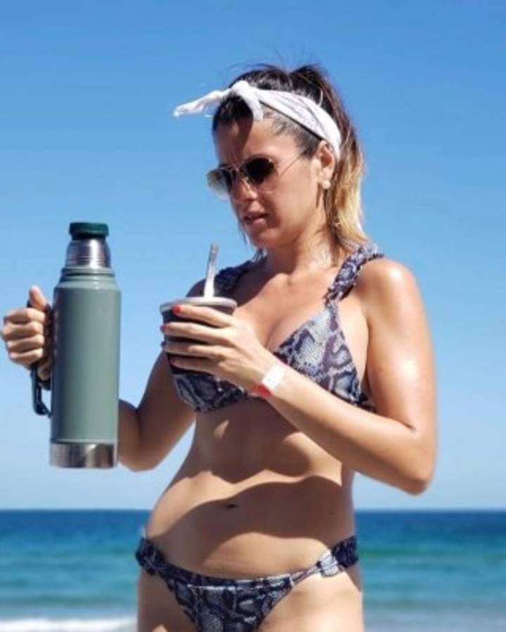 Las sensuales vacaciones de la pareja de Jonathan Rougier en Honduras